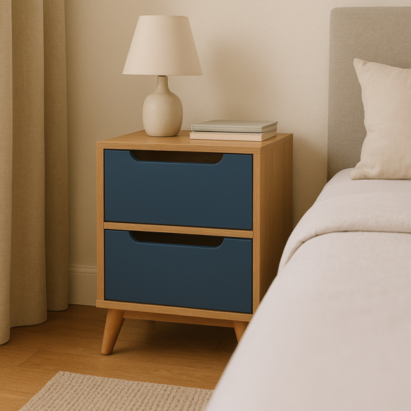Petit meuble avec 2 tiroirs