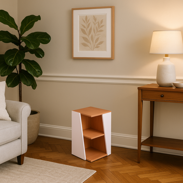 TwistCorner – L'étagère d'angle modulable